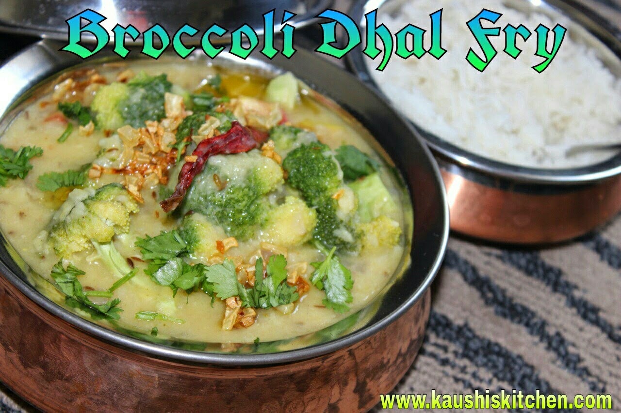 BROCCOLI DHAL FRY