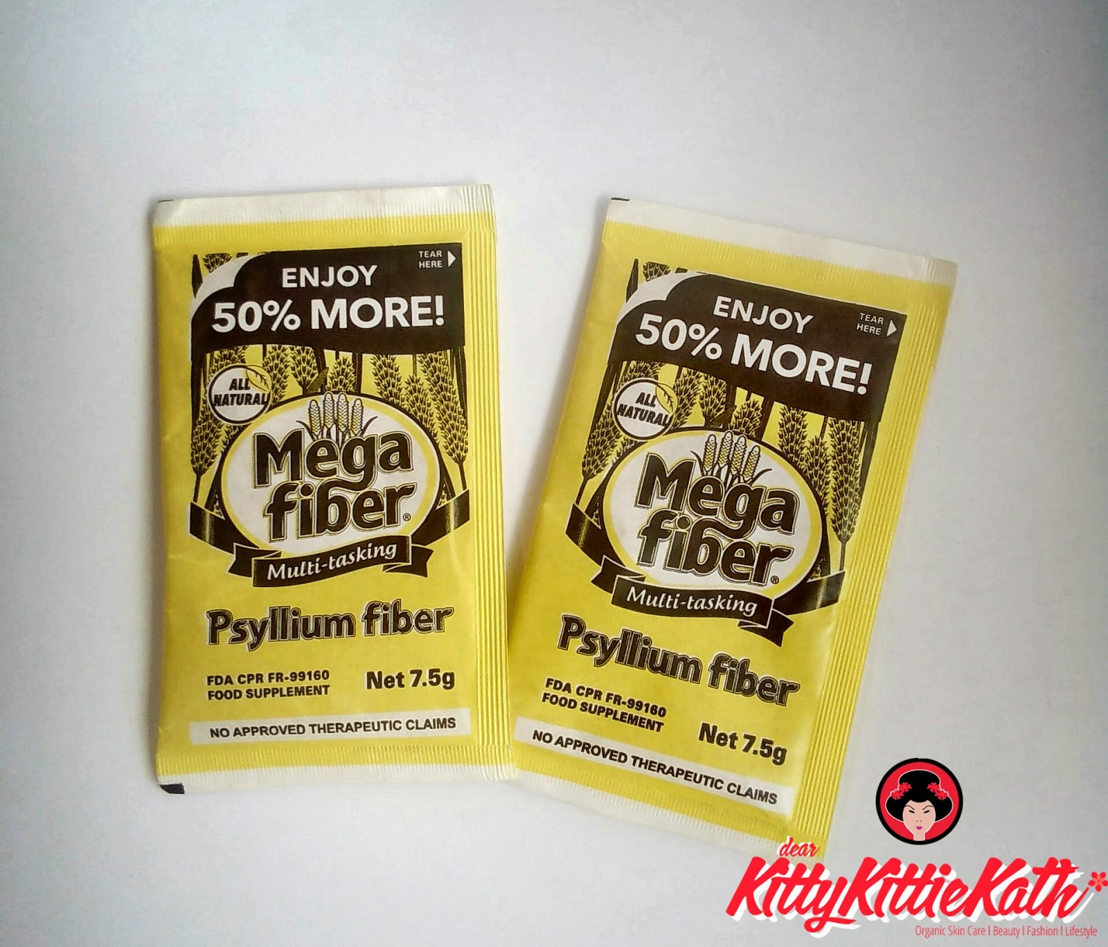Product Review MEGAFIBER Psyllium Fiber Supplement Dear Kitty Kittie Kath Top Lifestyle