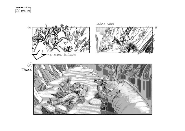 Tale of Tales #storyboard