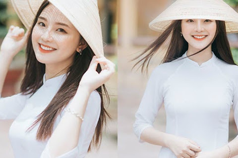 Nữ sinh Hải Phòng đẹp rạng ngời chia tay thời học sinh