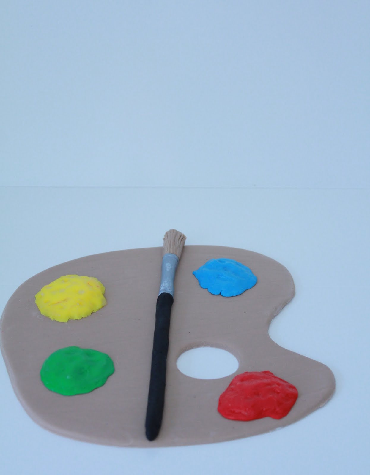 Blissfully Sweet Artist Palette Cake Topper