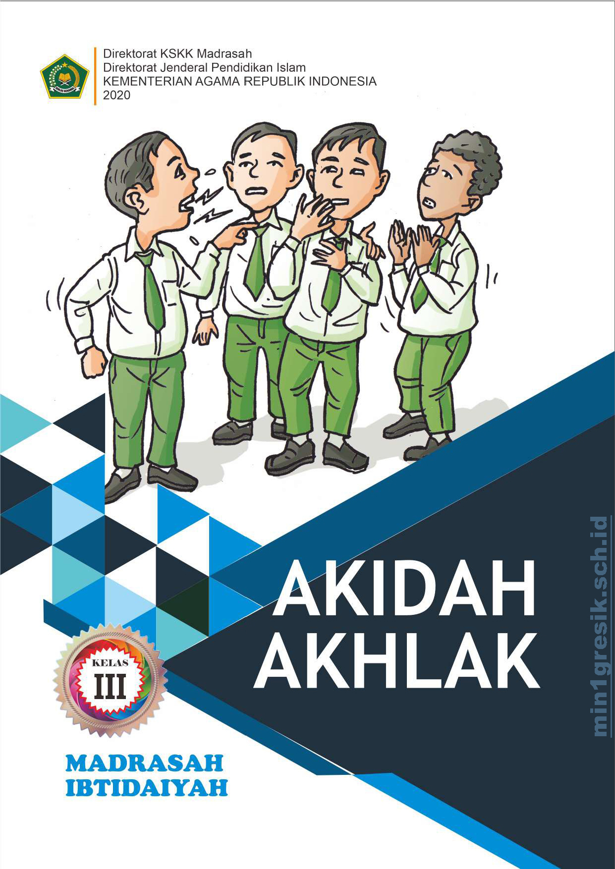 Buku Mata Pelajaran Akidah Akhlak Kelas 3 Madrasah Ibtidaiyah (MI