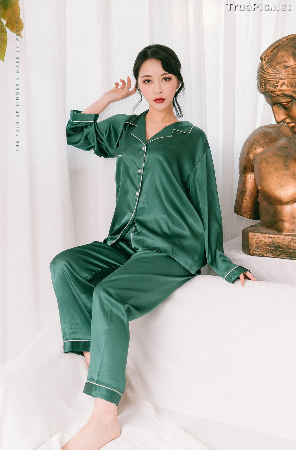 Image Ryu Hyeonju - Korean Fashion Model - Pijama and Lingerie Set - TruePic.net - Picture-20