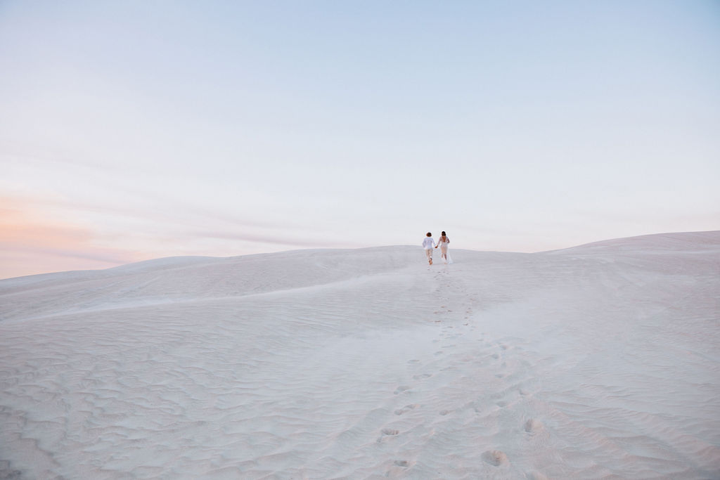 to the aisle australia | run away with me boho styled shoot perth Jypsea photography perth weddings sand dunes elopement bridal gowns hair makeup florals styled boho