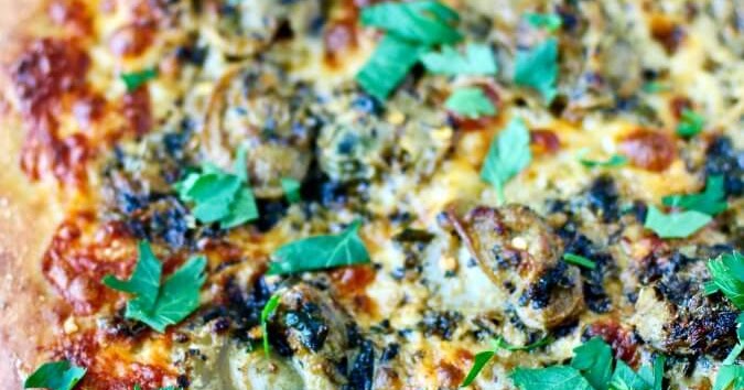New Haven Style Clam Pizza | Karen's Kitchen Stories