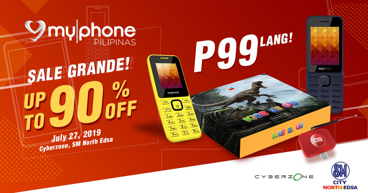 MyPhone SM Cyberzone Partnership Sale, MyPhone DTV Dongle