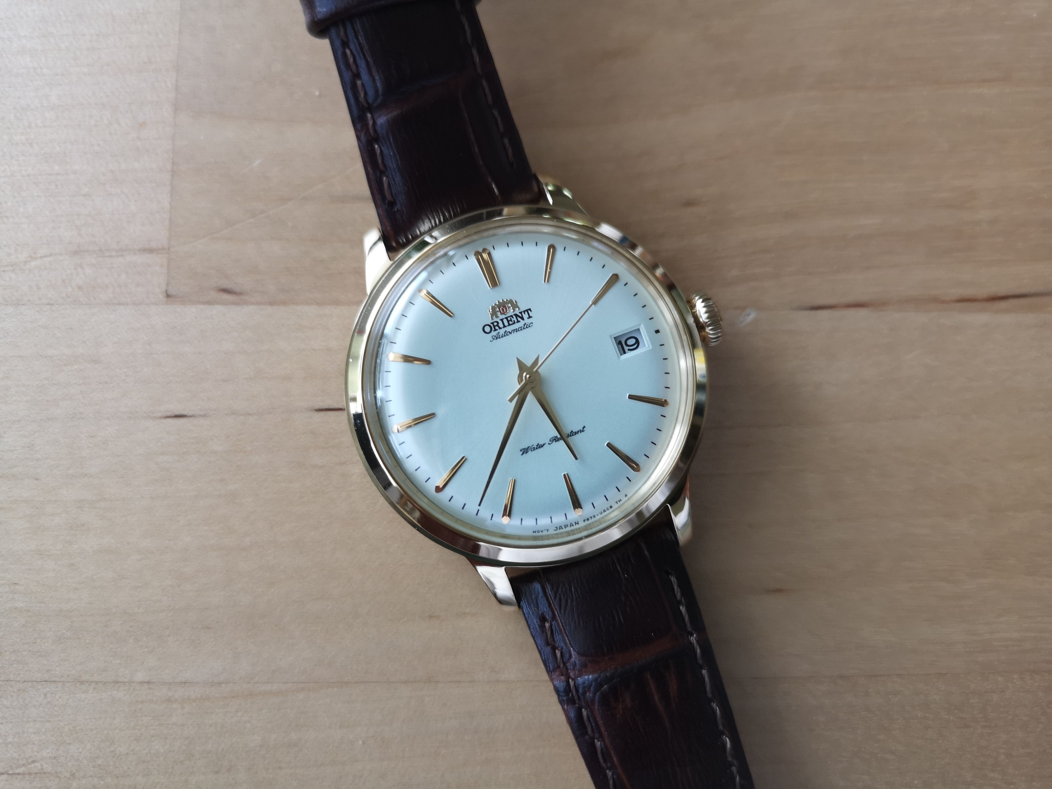 評判評判オリエント バンビーノ メンズ腕時計 自動巻 腕時計(アナログ