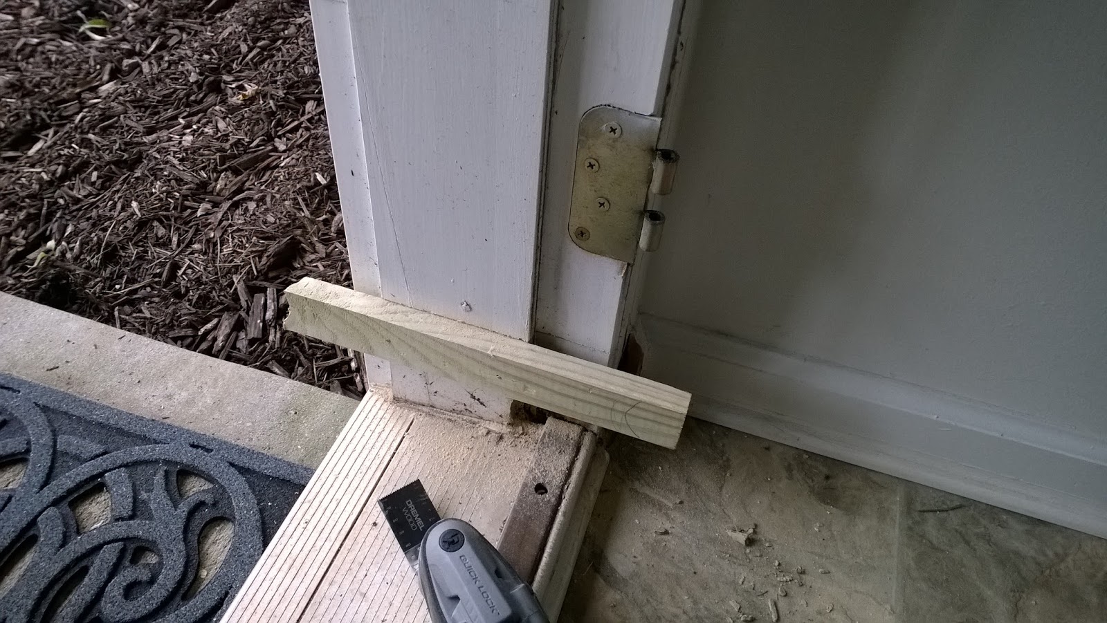 Openromain How I Fixed A Rotten Door Jamb