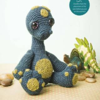 PATRON GRATIS DINOSAURIO AMIGURUMI 29713