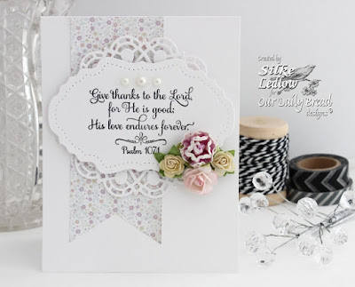 Our Daily Bread Designs Stamp Set: Many Thanks, Our Daily Bread Designs Custom Dies: Doily, Vintage Flourish Pattern