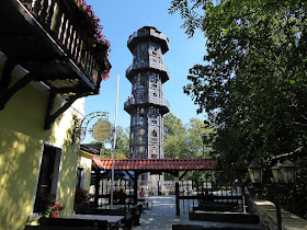 Naturwunder Der Gusseiserne Turm Auf Dem Lobauer Berg