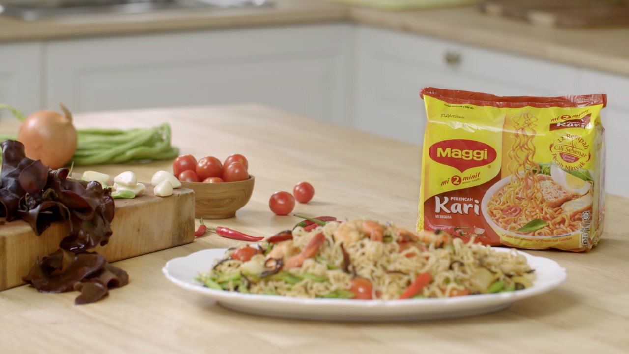 Video Dan Resepi Mi Maggi Kari Goreng Azie Kitchen Azie