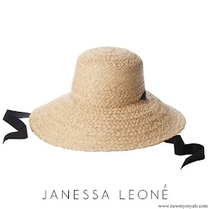 Meghan Markle wore Janessa Leone Sammy Natural Hat