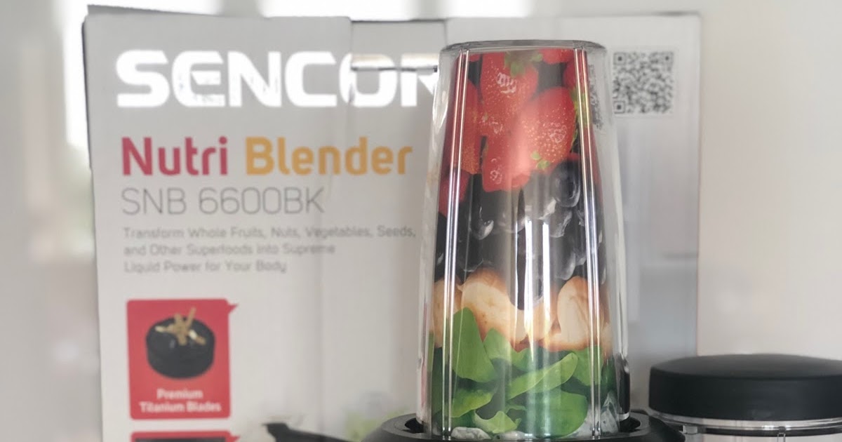 Nutri Blender, SNB 6600BK