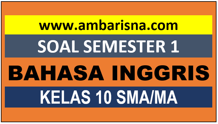☑ 16 soal ulangan bahasa inggris kelas 1 dan kunci jawaban gif