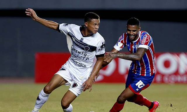 Bahia empata com o Botafogo-PB na Copa do Nordeste