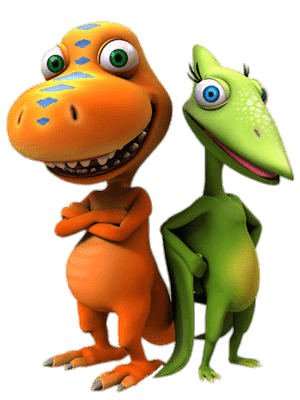 Cartoon Characters: Dinosaur Train (PNG)