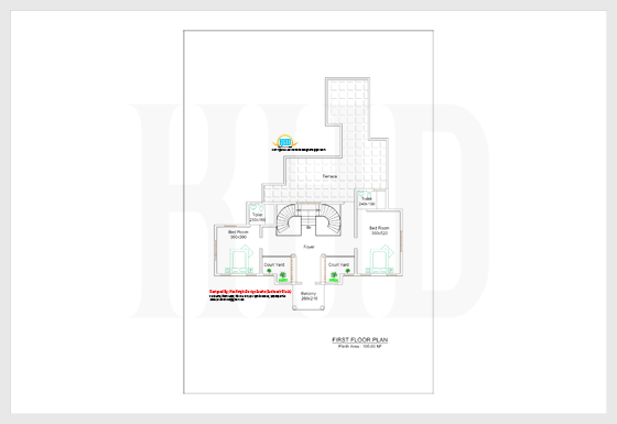 First floor plan