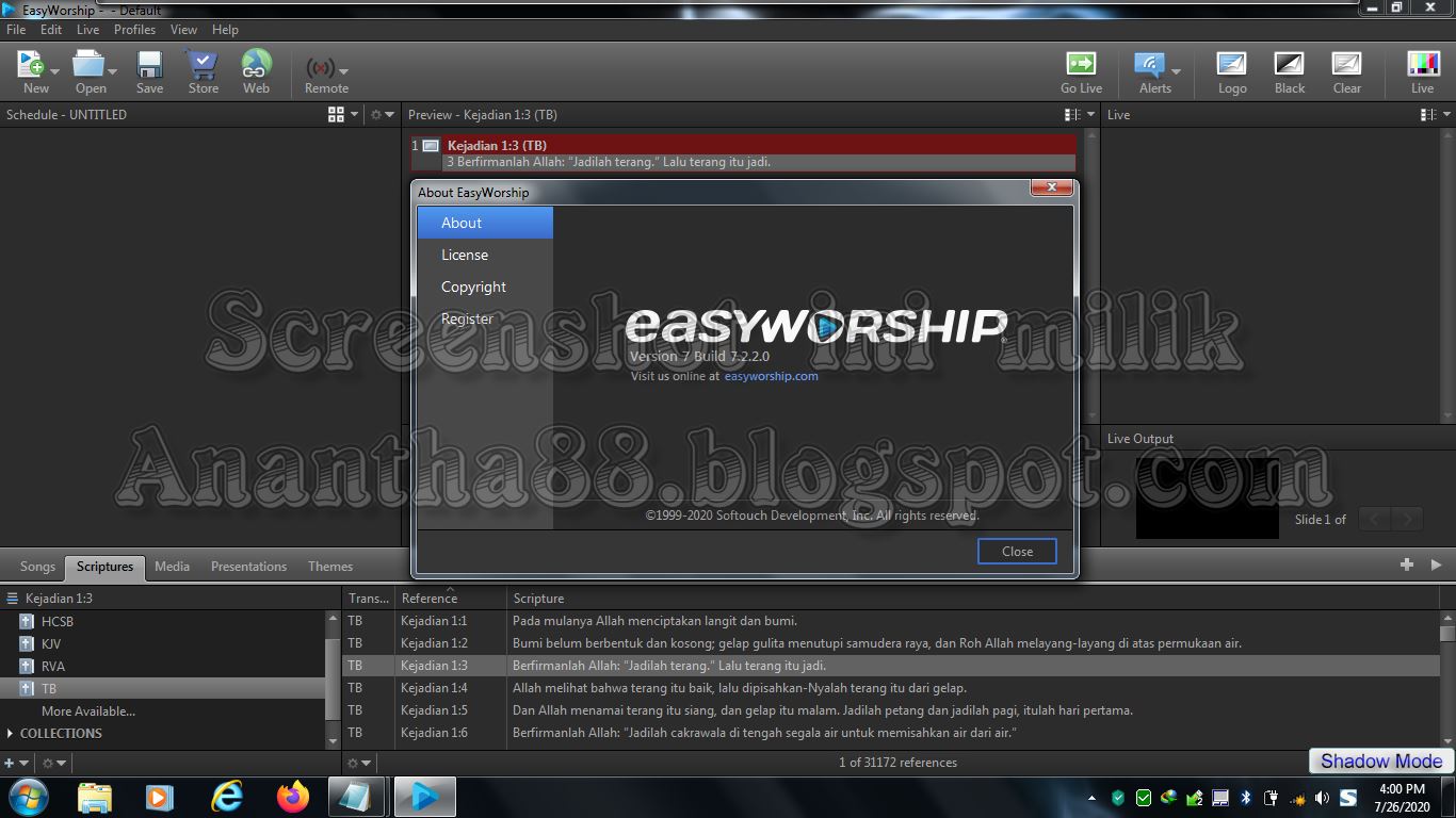 how to setup easyworship 6 remote