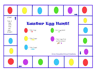 {FREE} Easter Egg Hunt Game | Preschool Powol Packets
