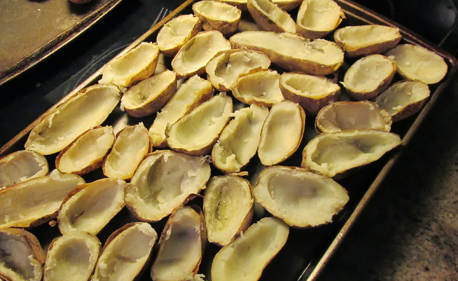 No Frills Cooking Easy No Frill Yummy Potato Skins