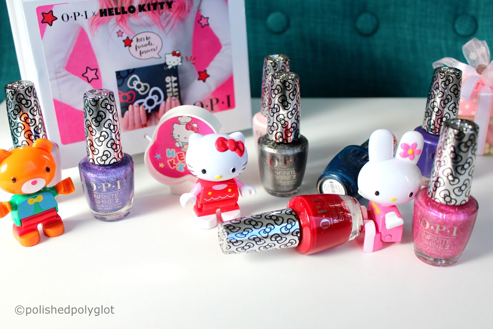 Adorable Hello Kitty Nail polish by OPI ♥ / Polished Polyglot