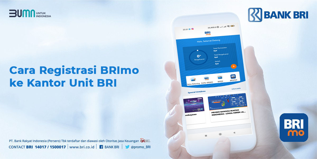 Cara Registrasi BRImo ke Kantor Unit BRI