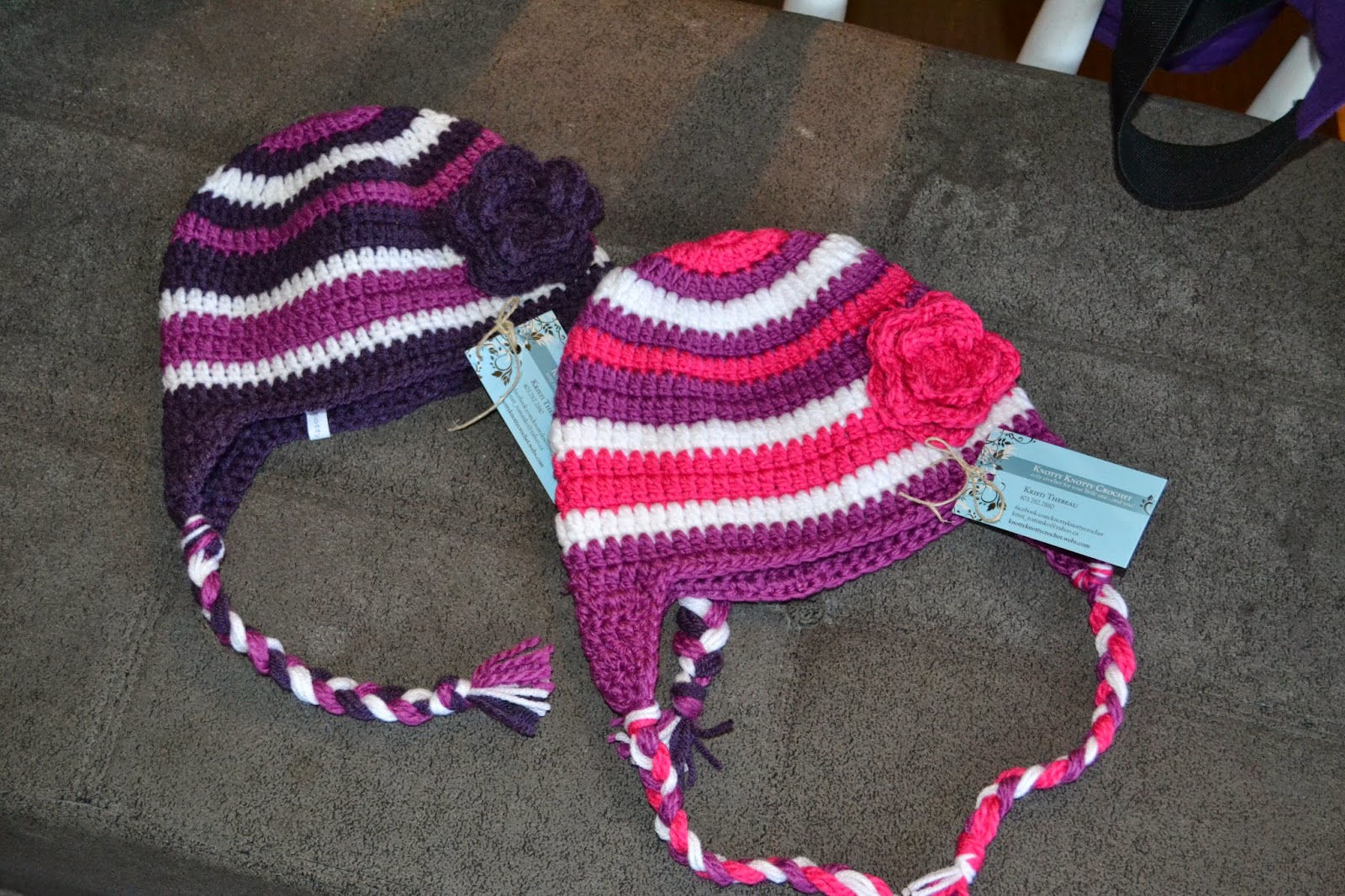 Knotty Knotty Crochet: super bulky striped hat FREE PATTERN!