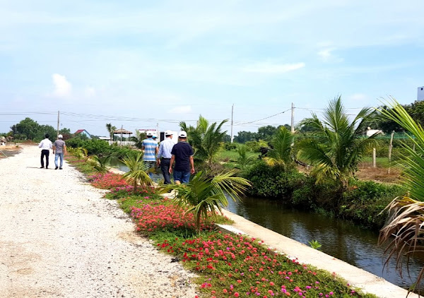 hình ảnh khách tham quan dự án đất nền happy garden hồ tràm