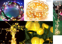 lights led string amazon prime order 33ft shipping