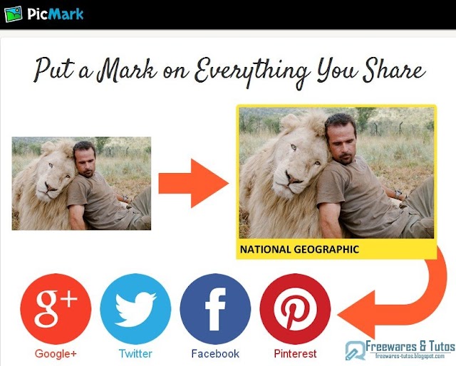 PicMark : un service en ligne pour marquer vos images avant de les partager