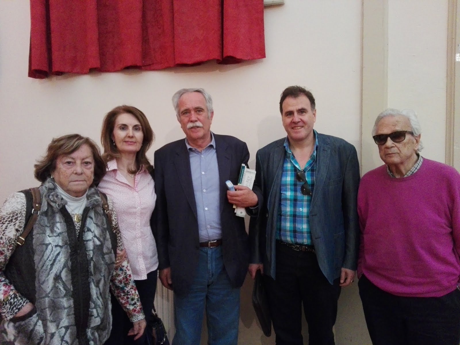 Feria del libro de Cuenca. En Huete, con Antonio Pérez Henares. Encuentros con los autores.