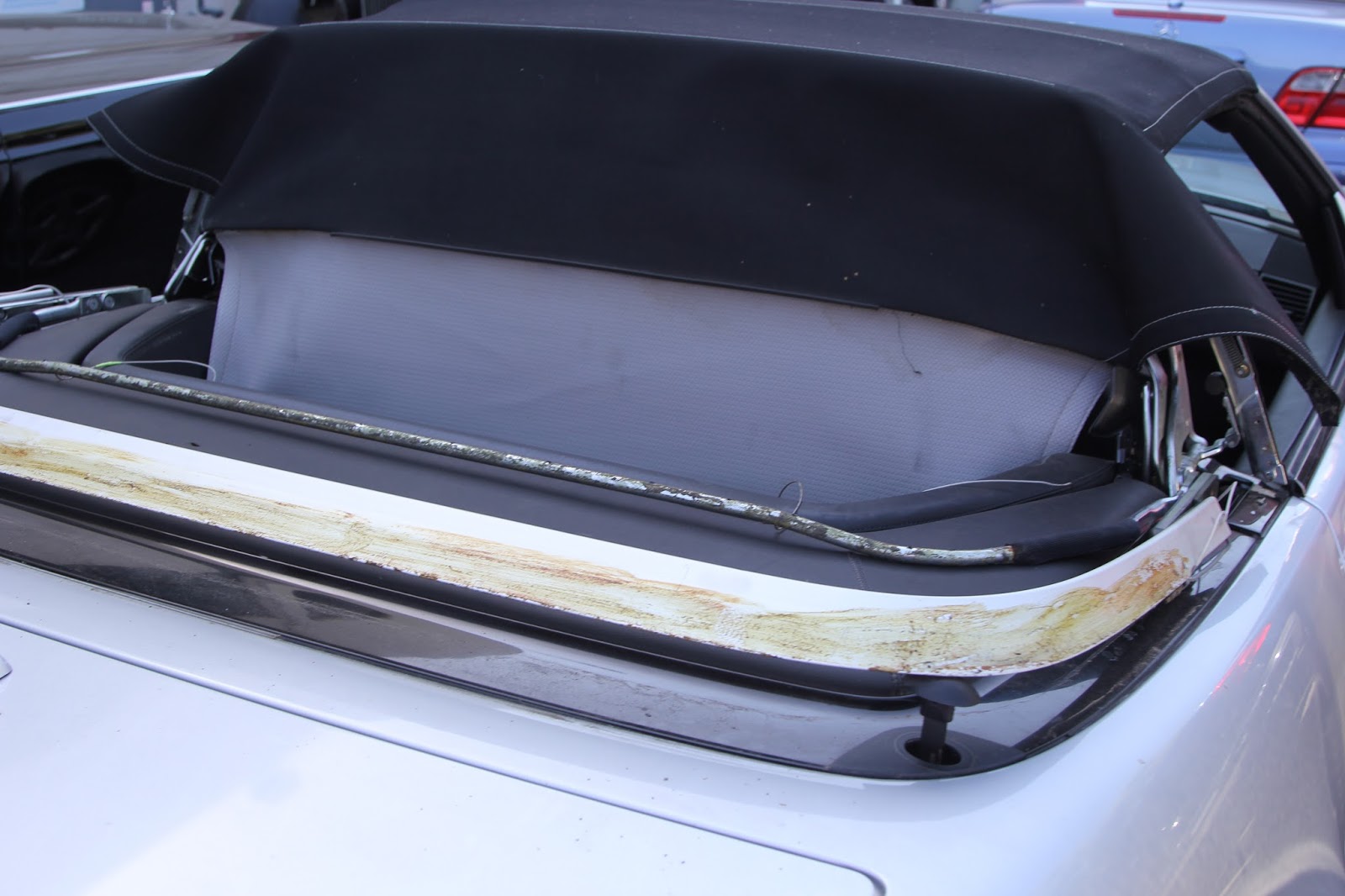 Cooks Upholstery and Classic Restoration Mercedes SL500 Convertible