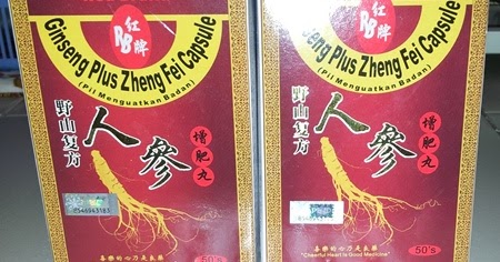 Misi Gemuk  4  Ban Kah Chai Ginseng Plus Zheng Fei 