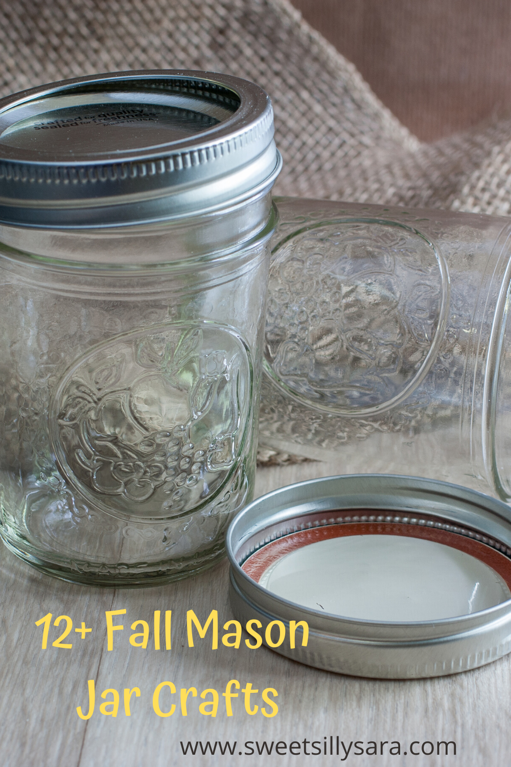 Sweet Silly Sara 12+ Fall Mason Jar Crafts