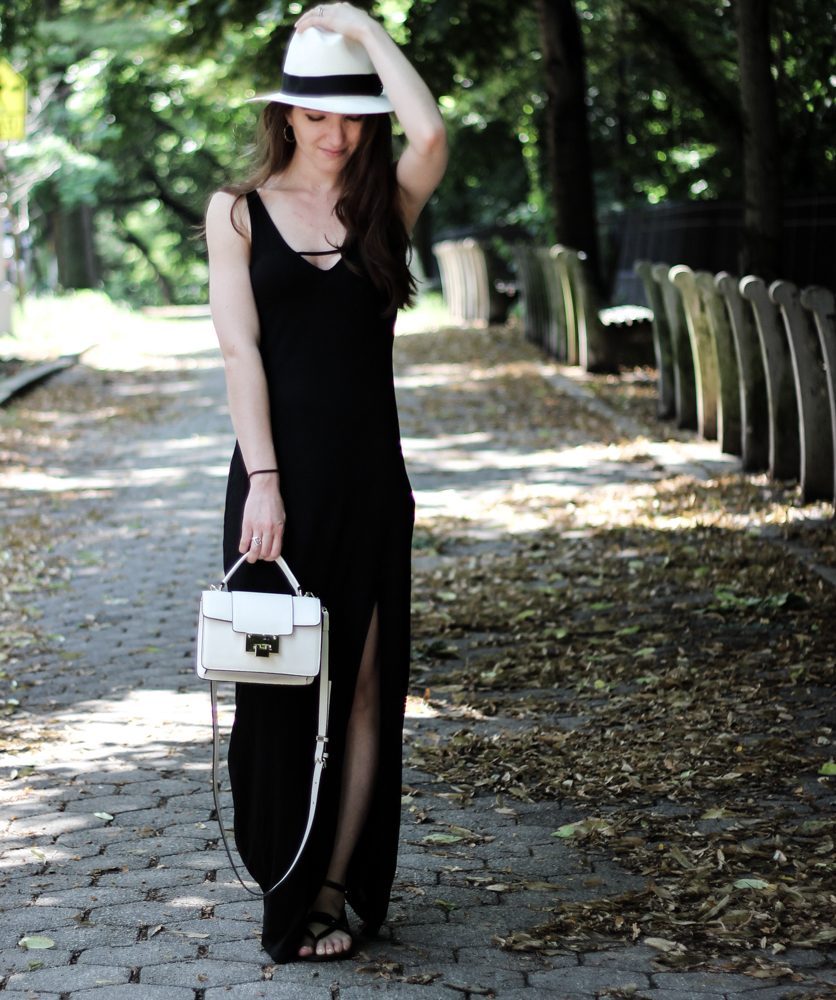 Summer Wear | Maxi Dress + Panama Hat
