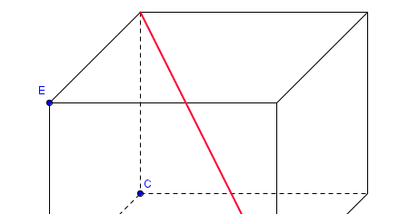 Diagonales de un exagono