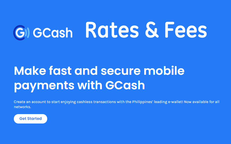 GCash Rates 2024 Charges and Transaction Fees