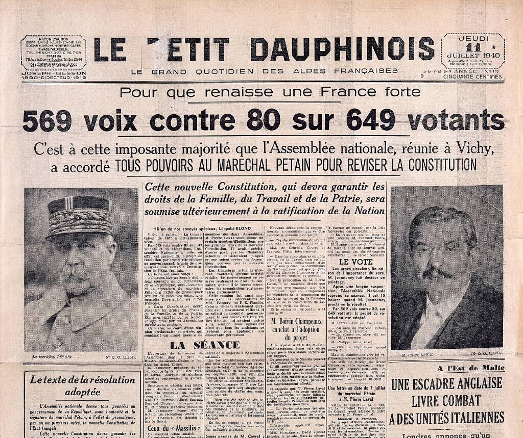 Constantin Dragasès 11 juillet 1940