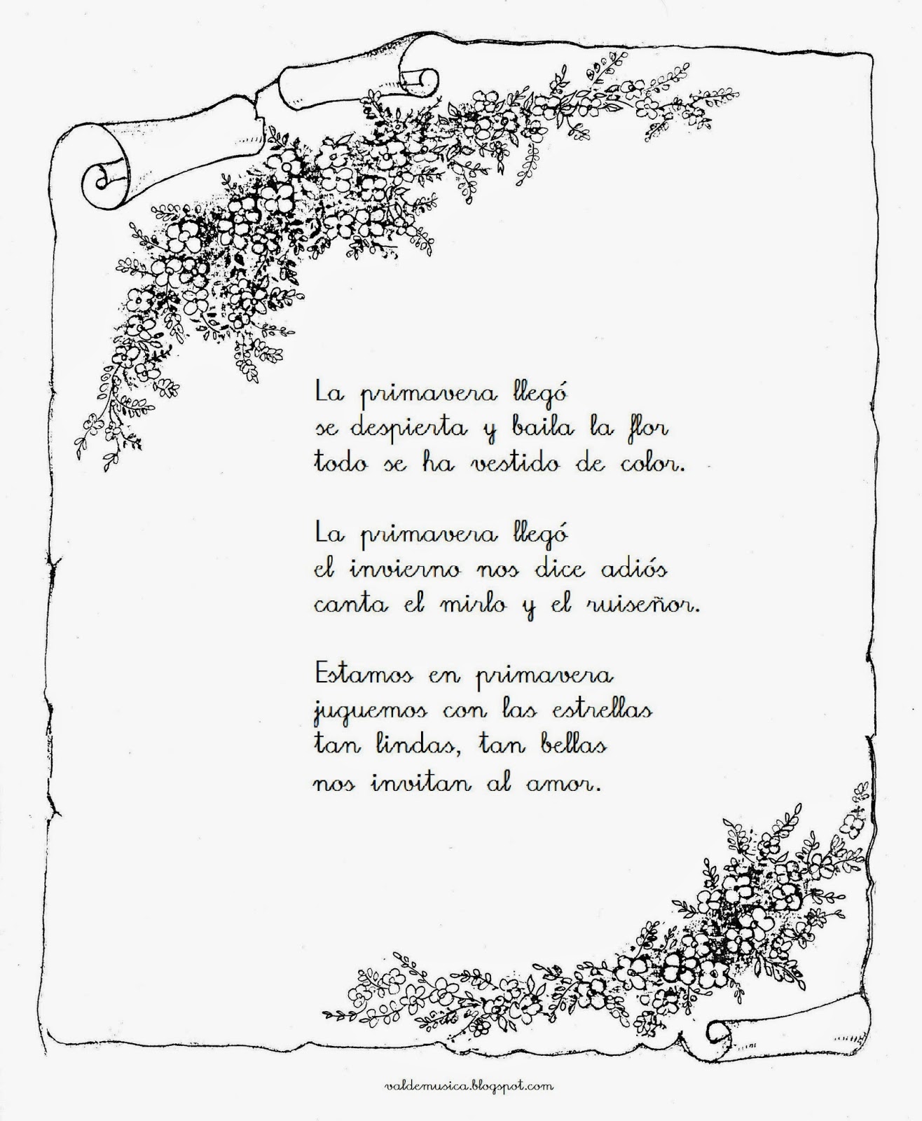 VALDEMÚSICA: MÚSICA DE PRIMAVERA