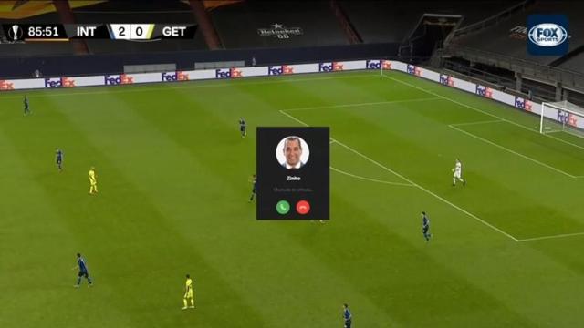 Chamada De Zinho Aparece Na Tela Em Jogo Ao Vivo No Fox Sports Esporteemidia Com