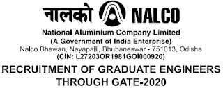 NALCO GET Recruitment 2020