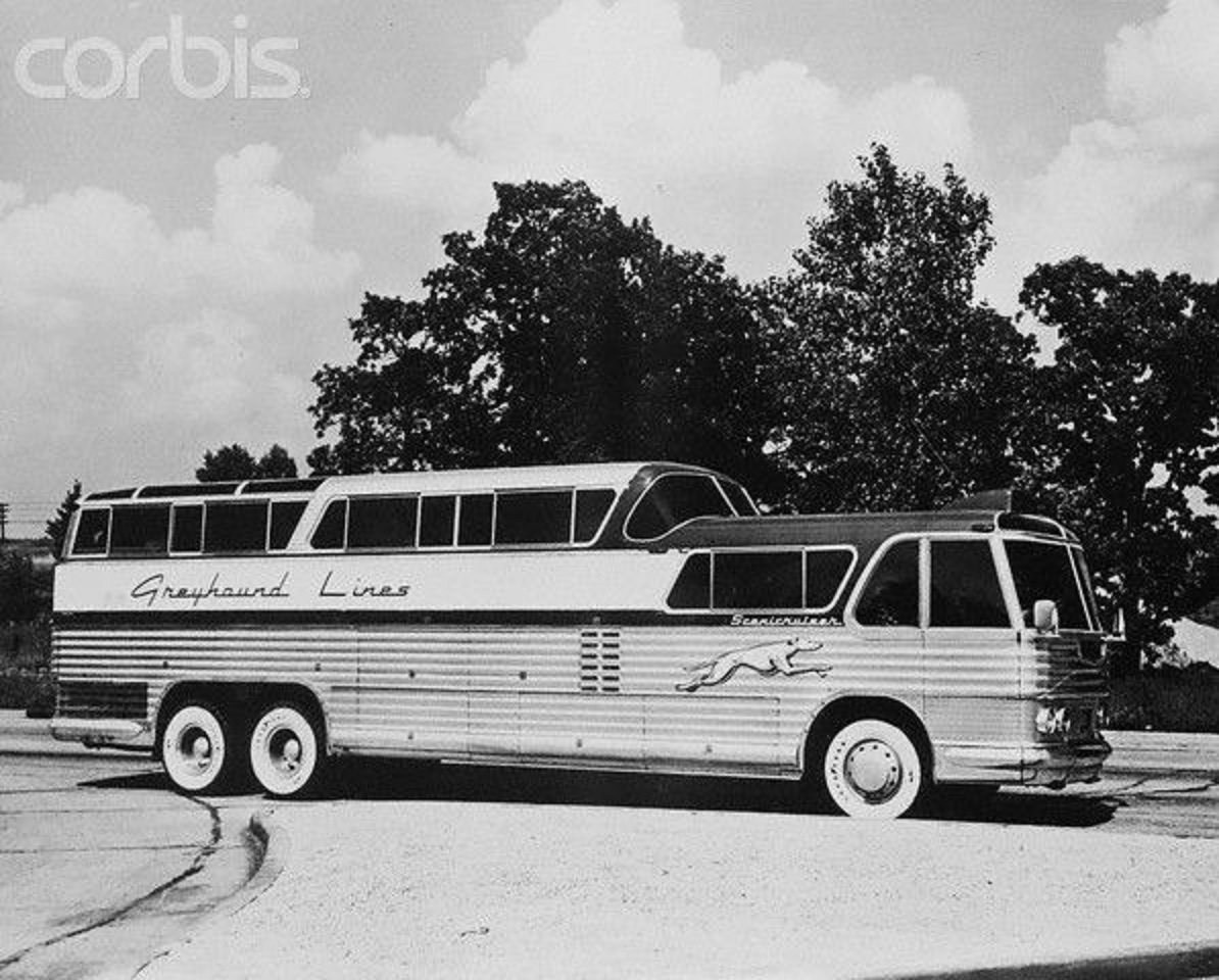 1940s Greyhound Scenic Cruiser Double decker