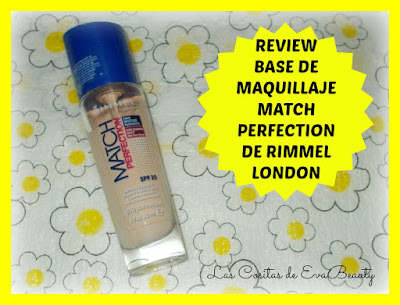 Review Base de maquillaje Match Perfection de Rimmel London