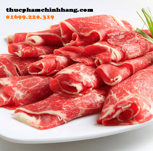 Bán thịt bò đông lạnh ở Hà Nội - Nạc vai bò Mỹ