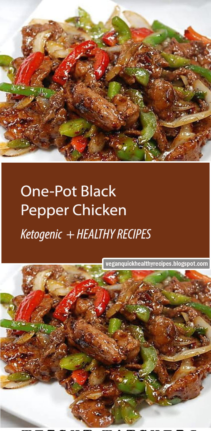 One-Pot Black Pepper Chicken