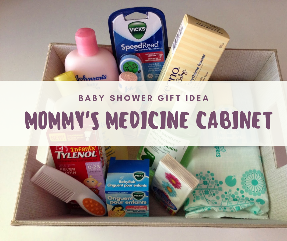 baby shower medicine gift basket