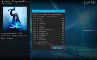 Instalar Blue Magic Kodi Build