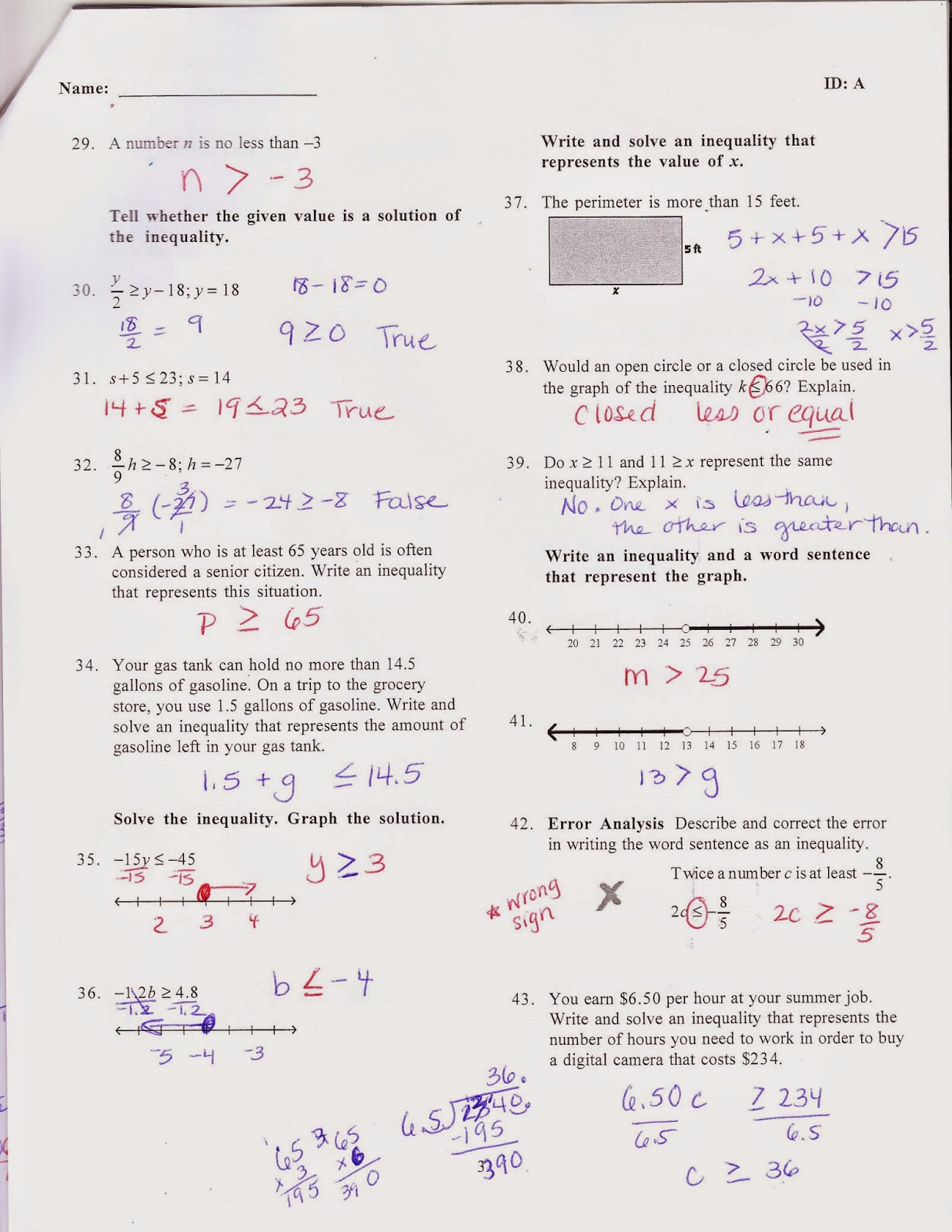 Ms. Jean's Classroom Blog: Chapter 4 Practice Test Answers