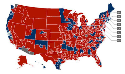 conservative america liberal map political areas